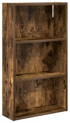 Image de Armoire murale de salle de bain vidaXL, chêne fumé, 40 x 14 x 70 cm