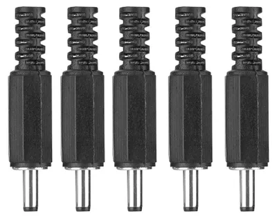 Obrázek produktu pro 5 kusů samičích DC napájecích konektorů, 1,3 mm x 3,5 mm, adaptér pro koaxiální konektory