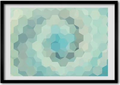 Produktbild von Bild - Bilderrahmen - 100 cm x 70 cm - MDF - Rahmen - Foto - Wandkunst Abstraktion Hintergrund