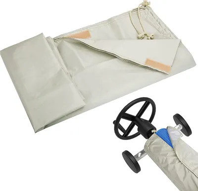 Produktbild von Schutzhülle für Pool Solarfolie – 490x96 cm – wasserdicht, staubdicht, UV-beständig – für Solar-Rolle & Teleskop-Aufroller