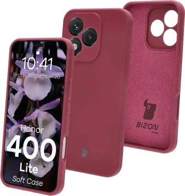 Produktbild von Bizon Soft Case Honor 400 Lite 5G dunkel lila