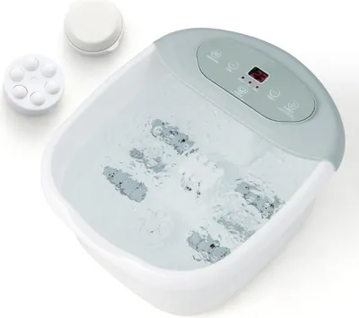 Produktbild von Fußmassagegerät mit Wärme, Sprudelfunktion und Pedikürestein