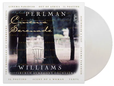 Image de Itzhak Perlman & John Williams : Cinema Serenade (180 g) (Édition limitée et numérotée) (Vinyle blanc)