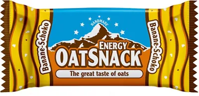 Produktbild von Oat Snack Riegel, 1 x 65 g Riegel, Geschmack: Banane Schoko