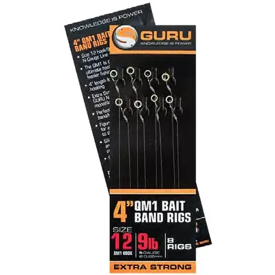 Zdjęcie produktu dla Guru Tackle Bait Bands QM1 Ready Rig 0,15mm Rozmiar 18