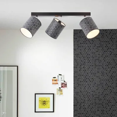 Produktbild von Brilliant Deckenstrahler Spotbalken Galance Schwarz max. 3 x 40W E27 ohne Leuchtmittel schwenkbar