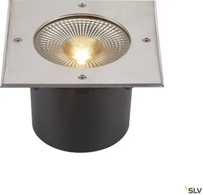 Produktbild von SLV 1006104 ROCCI 200, Bodeneinbauleuchte schwarz 16W 3000K 120° IP65/IP67