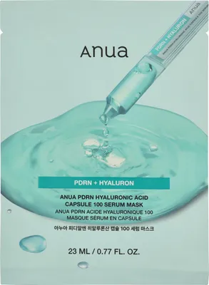 Zdjęcie produktu dla ANUA PDRN Hyaluronic Acid Capsule 100 Serum Mask