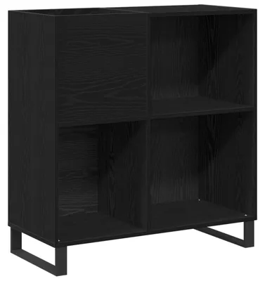 Zdjęcie produktu dla vidaXL Szafka pod płytę o wyglądzie czarnego dębu 85 x 38 x 89 cm