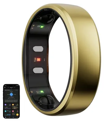 Productafbeelding van RingConn Gen2 Smart Ring, goud, maat 7