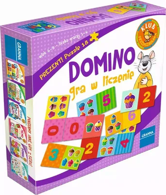 Obrázek produktu pro Gra Domino Granna dla przedszkolaków