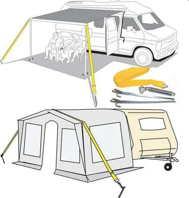 Produktbild von Fiamma Abspannset Tie-Down
