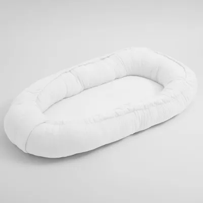 Image de Nid en mousseline pour bébé New Baby blanc