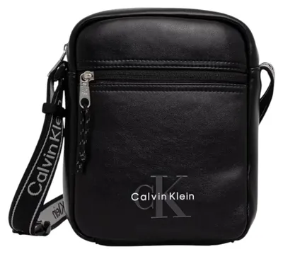 Produktbild von Calvin Klein BOLD LOGO WEBBING REPORTER Herren Tasche Schwarz : Größe - UNICA Größe: UNICA