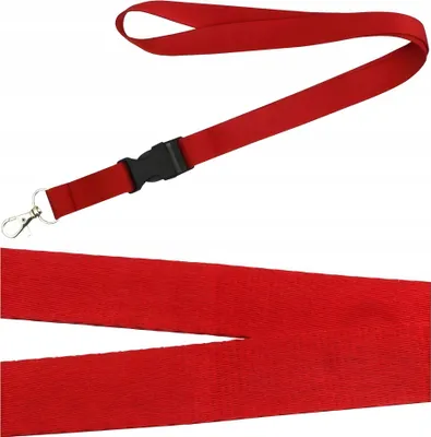 Produktbild von LANYARD rotes Umhängeband für Telefon, Schlüssel, Dokumente