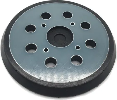 Produktbild von Trade-Shop Klett Schleifteller / Stützteller / Haftteller Ø125mm für CMI C-ES 420, Einhell Expert TE-RS 40 E, EX, BR, ARG