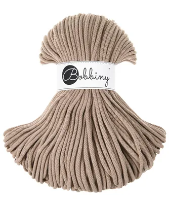 Produktbild von Bobbiny Premium 5 mm 100 m Sand Šňůra