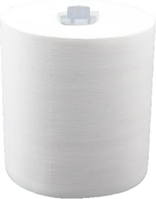 Produktbild von Handtuchrollen 6 Rollen je SET, 2-lagig, 140m je Rolle, 100% Zellstoff, universeller weißer Adapter für Cosmos Handtuchspender : Verpackungseinheiten - 1 Set Verpackungseinheiten: 1 Set