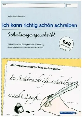 Produktbild von Ich kann richtig schön schreiben - Schulausgangsschrift SAS