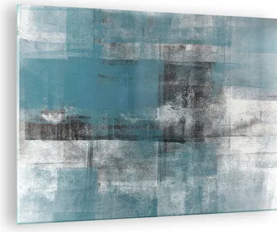 Produktbild von Bilder auf glas - Einteilig - Abstraktion Modern Gürtel - 70x50cm - Glasbilder - Wandbilder - Bilder - zum Aufhängen bereit - Wanddekoration aus Glas - Glas Bilder - Wandbild auf Glas - GAA70x50-4283