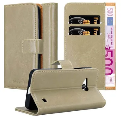 Immagine prodotto di Cadorabo cover per Nokia Lumia 550 cover protettiva in marrone cover per cellulare custodia libro custodia