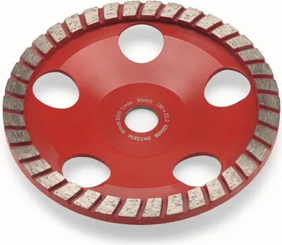 Produktbild von Flex 420409, Schleifscheibe, Eingedrückte Mitte, Flex, 18 cm, LD 24-6 180, Kit E-Jet LD 24-6 180, Kit TH-Jet LD 24-6 180, Kit Turbo-Jet, Rot