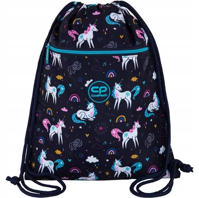Obrázek produktu pro Worek na obuwie Unicorn czarny Coolpack