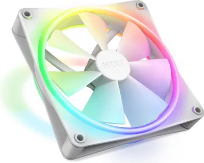 Obrázek produktu pro NZXT F Series F120 RGB DUO - Gehuselfter - 120 mm - wei (RF-D12SF-W1)
