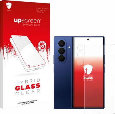 Produktbild von upscreen Schutzglas für Samsung Galaxy Z Fold 7 (Display+Kamera) Schutzfolie Panzer Folie Glas Display Schutz klar