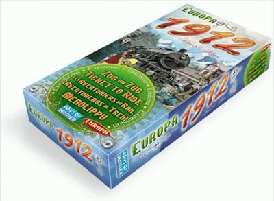 Zdjęcie produktu dla Ticket to Ride Europe 1912 (rozszerzenie)