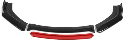 Produktbild von Frontschürze Spoiler Lip Spoiler, PP Material, für Auto, universelles Autozubehör, Stoßstangenschutz
