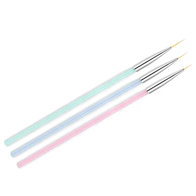 Zdjęcie produktu dla Zestaw pędzli do zdobień 3 szt. clear color