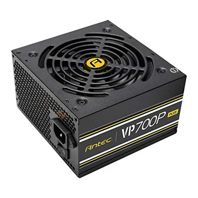 Produktbild von Antec VP700P Plus GB, 700 W, 100 - 240 V, 47 - 63 Hz, 5 A, Aktiv, 130 W