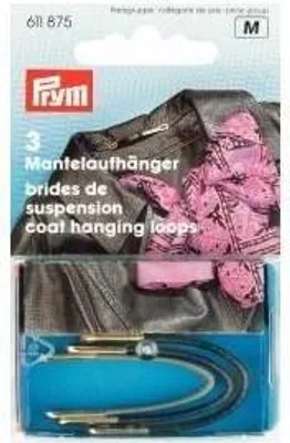 Produktbild von Prym Mantelaufhänger Kunstleder farbig sortiert