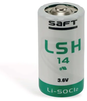 Produktbild von SAFT Lithium-Batterie LSH 14, 3,6V, 5,5Ah, C(Baby)