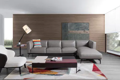 Zdjęcie produktu dla Sofa narożne M-8653, sofa narożna, zestaw wypoczynkowy, sofa tapicerowana, sofa do wypoczynku, półskóra