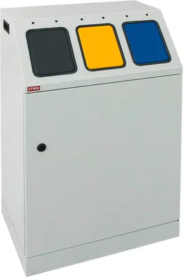 Produktbild von STIER Wertstoff-Sammelsystem Premium 3x30l
