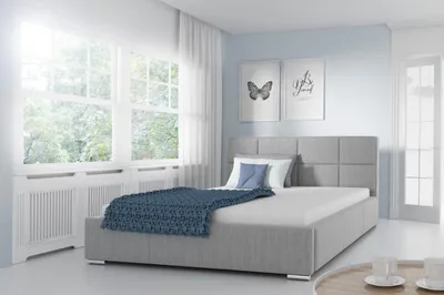 Obrázok produktu pre Jednoduchá posteľ Marion 180x200, šedá