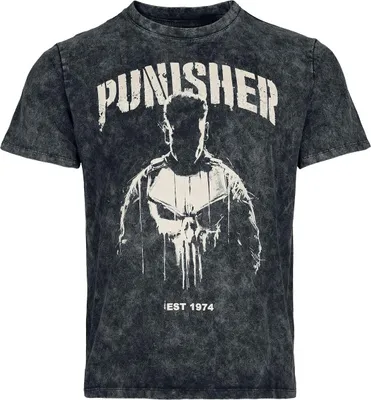 Produktbild von The Punisher T-Shirt Herren Est. 1974 schwarz L
