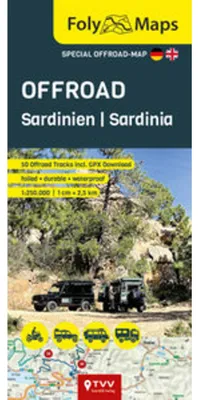 Produktbild von FolyMaps OFFROAD Sardinien 1:250 000