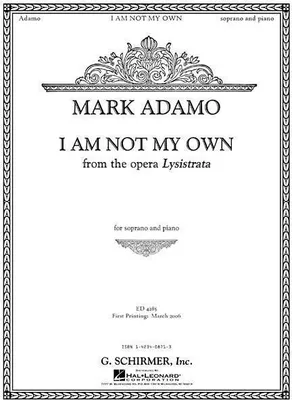 Immagine prodotto di "Io non sono mia" (titolo tratto da "Lisistrata", Ed4285)