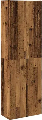 Obrázek produktu pro vidaXL Highboard old wood look 60x32x190 cm materiál na bázi dřeva