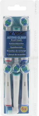 Produktbild von Aufsteckbürsten Active Clean 6 Stück 3304000019