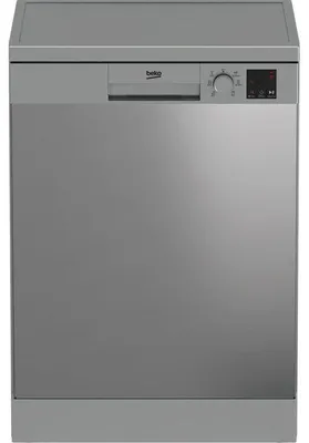 Image de Lave-vaisselle pose libre BEKO DVN06430X, 14 couverts, L 60cm, 47 dB, Ouverture automatique, Inox