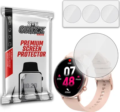 Image de Film hydrogel GrizzGlass Hydrofilm pour smartwatch DT96