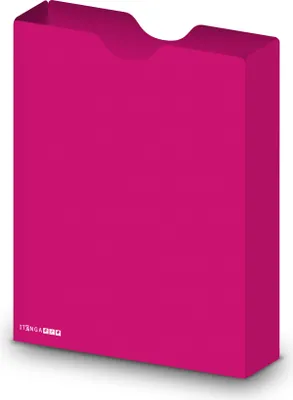 Produktbild von itenga Heftbox DIN A4 Hochformat aus PP pink