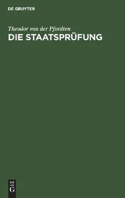 Produktbild von Die Staatsprüfung