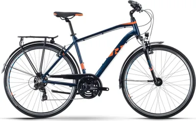 Produktbild von RAYMON 4061453018833 TourRay 1.0 Herren Trekkingbike darkblue / orange