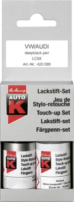 Produktbild von Auto-K Lackstift VW Deepblack perl. LC9X 2x 9ml