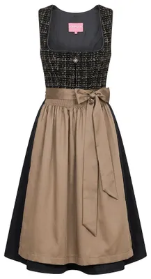 Produktbild von Dirndl Rosvina 70cm Länge schwarz 42